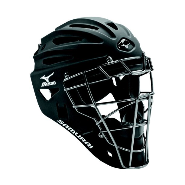 Casco Deportivo Mizuno G4 Samurai Juvenil Negro para Receptor