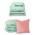 thumbnail image 1 of Set de Edredon Doble Vista Individual Couzy Menta + Sabanas Softy, 1 of 7