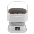 thumbnail image 1 of CNKOO Portable Washing Machine Foldable Washer 10L Mini Spinning Dryer Deep Cleaning For Underclothes Baby Clothes Small Clothes Apartments Dorm Rv Travel Hotel Laundry, 1 of 8