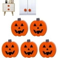 thumbnail image 2 of Aihimol Poignées de Porte Citrouille, 5 Pcs Poignées de Porte Décoratives, Poignées Réutilisables pour Tiroirs de Commode, Poignées de Porte, Poignées de Tiroir, Décoratives, Décorations d'Halloween pour Portes, 2 of 2