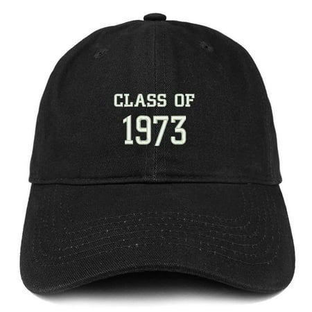 1973 Baseball - Trendy Apparel Shop Class Of 1973 Embroidered Reunion Brushed Cotton Baseball Cap