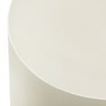 thumbnail image 6 of Coffee Side Table Stool, White, Faux Stone Concrete, Outdoor Patio Balcony Cafe Bistro Garden Hospitality Restaurant, Modern Contemporary, HB37578, 6 of 10