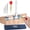 Metal, variant on King&Charles Cabinet Hardware Jig, Metal Cabinet Handle Jig + Auto Hole Punch + Point Drill Bits, Use for Handles Knobs Pulls on Drawers/Doors, Wood Drilling Dowelling Guide Set.
