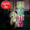 thumbnail image 2 of Jumbo Bear & Blocks Inflatable, 2 of 8