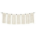 thumbnail image 7 of 42.5"x 9" Macrame Wall Hanging Curtain Fringe Garland Banner Bohemian Wall Decor Crafts-Home Decor Artisanal Woven Cotton Boho Decor Tapestry Cotton - Tapestry Wall Hanging, 7 of 7