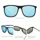 thumbnail image 3 of Lentes de Sol ZENOTTIC Cuadrados Polarizados para Hombre en Fibra de Carbono, 3 of 6