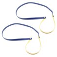 thumbnail image 1 of Cartera de Cuero con Cadena Asa Hombro Bandolera Azul Amarillo, 1 of 7