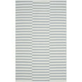 thumbnail image 5 of SAFAVIEH Montauk Raeyln Striped Cotton Runner Rug, Ivory/Light Blue, 2'3" x 7', 5 of 9
