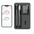thumbnail image 4 of Meat Thermometer, Wireless Wifi Bluetooth Thermometer with 2 Probes, for Rotisserie Grill Oven, Waterproof, Kitchen Utensils, 4 of 12
