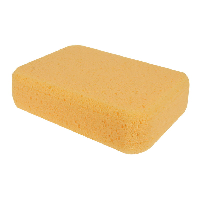 4 PCs Car Wash Sponges Polishing Porous Sponges for Automobile