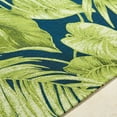 thumbnail image 6 of Mark&Day Outdoor Rugs, 7x9 Leroy Coastal Indoor/Outdoor Lime Green Area Rug, Non Shedding Lime Green Deep Teal Carpet for Patio, Porch, Deck, Bedroom, Living Room or Kitchen (6'7" x 9'), 6 of 7