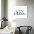 thumbnail image 3 of Nawypu Singapore Architectural Beauty, Asia Travel Adventures &amp; Historical Places Bucket List Vacation Cityscape Wall Art Decor Black &amp; White Print - Anniversary Travel Gift Ideas, 3 of 4