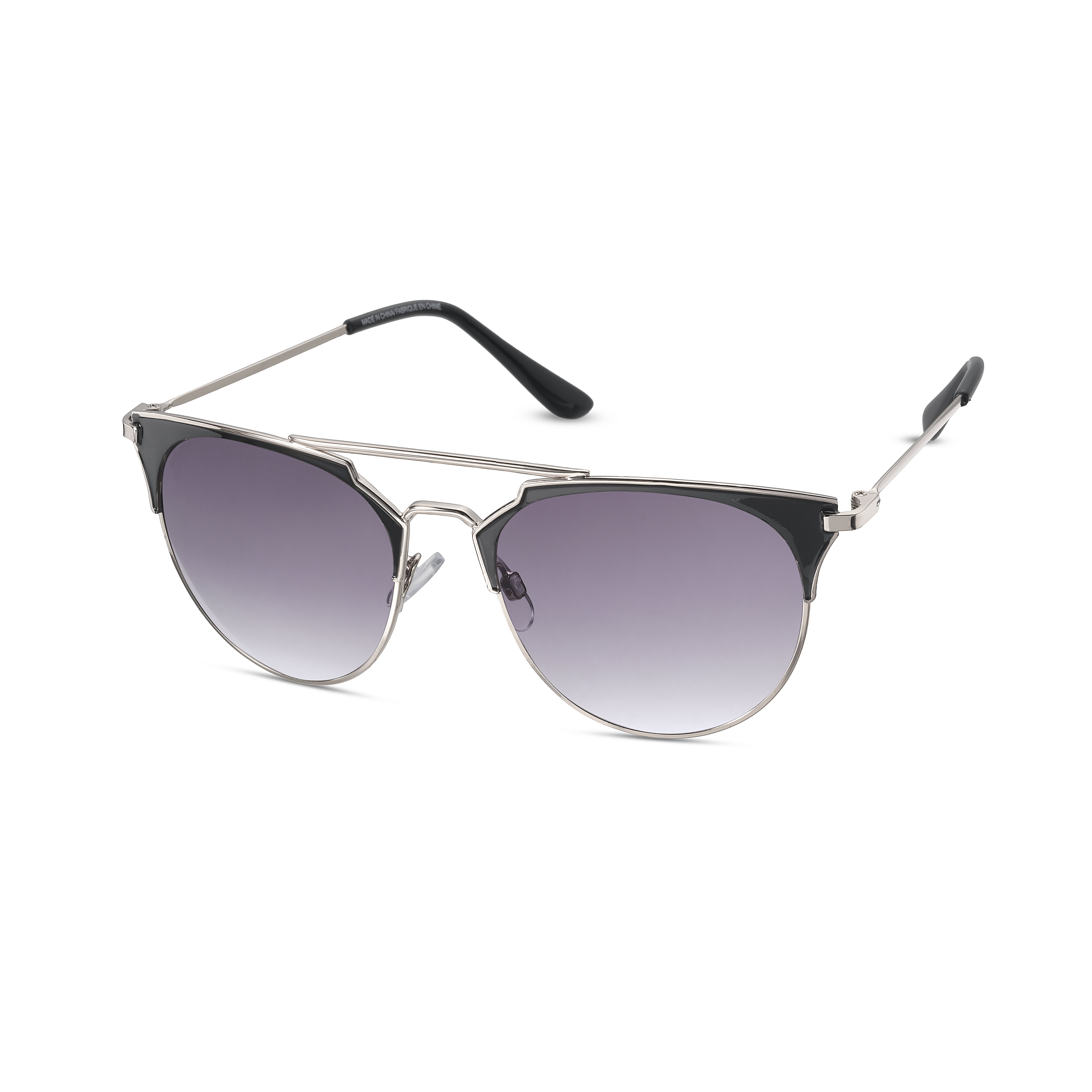 Leaead Sunglasses 100% UV Protection Metal Frame Square Gradient Lens Lightweight Stylish Design for Men/Women 