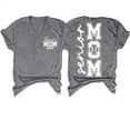 thumbnail image 4 of ZJXFGS Senior Mom Shirts Class Of 2026 Cute Shirts for Women Womens Short Sleeve Tops Women'S T Shirts Tee Shirts Womens Gray 3XL, 4 of 4