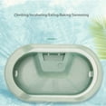 thumbnail image 6 of for Turtle Habitat with Basking Slope Swim Pool 2 Layers Detachable Plastic for, 6 of 8