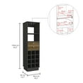 thumbnail image 3 of Bar Cabinet with Multiple Storage Spaces | In Dining Room Setting | Using Particle Board | Cures Storage Constraints, 3 of 3