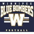 thumbnail image 2 of CFL Winnipeg Blue Bombers Arch Football Navy T-Shirt (Small, Navy), 2 of 4