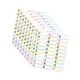 thumbnail image 4 of 10pcs Clasificación Nombre de calcomanía Designaciones de índice práctico Multi -Color -note -Nombre de agua Pegatizas de nombres para vacaciones de g, 4 of 9