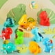 thumbnail image 3 of Juego de juguetes para coche con forma de dinosaurio ALASOU, con tapete de juego y bolsa de almacenamiento, de 1 a 2 años, 3 of 8
