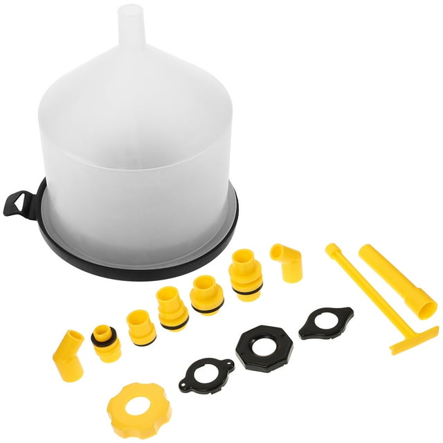 KAKOWELY coolant flush kit 1 Set Of Coolant Filling Kit Auto Coolant Flush Spill Proof Coolant Filling Kit Spill Coolant Funnel Spilling Radiator Filling Funnel