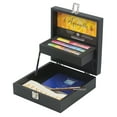 thumbnail image 2 of Sennelier French Artists' Watercolor Set, 24-Color Half Pan Black Wood Box Set, 2 of 2