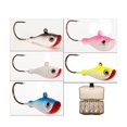thumbnail image 3 of SeñUelos de Pesca Jig Heads Ball Head Anzuelos de Pesca Redondos SeñUelos de Pesca Ball Head Jigs para Agua Dulce o Salada, 3 of 8