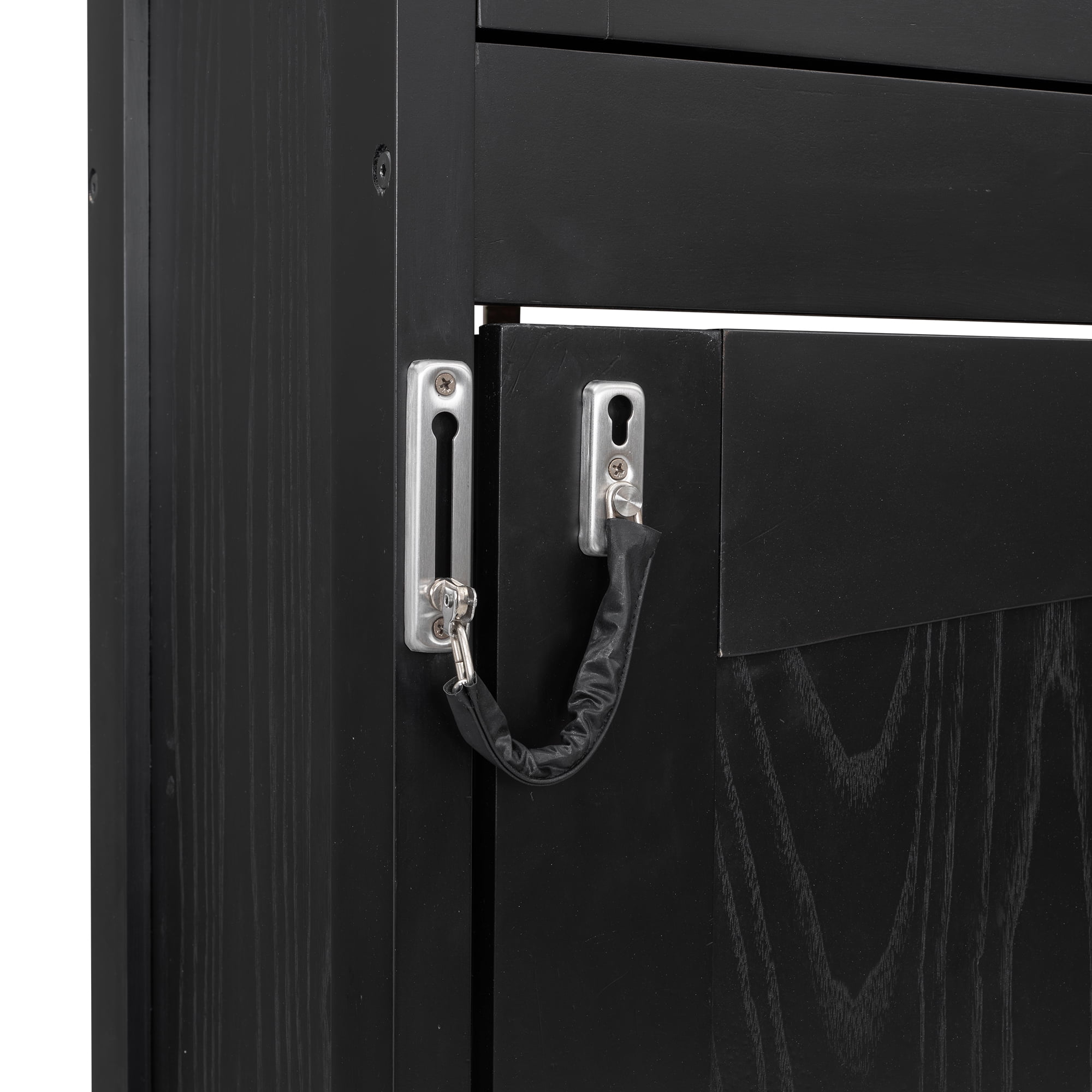 Queen Size Murphy Bed with Storage Cabinets for Space-Saving Guest Room