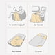 thumbnail image 3 of Manta de forro polar gruesa con textura de pino, manta acogedora para aire acondicionado, ideal para sofá, cama o siesta en la oficina. Suave, ligera y cálida, perfecta para relajarse en interiores, 3 of 5