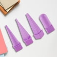 thumbnail image 3 of Manunclaims 1 Set Paper Quilling Towers Exquisite Shape Frosted Surface Plastic Wire Winding Tower DIY Paper Quilling Drawing Tool Home Supplies, 3 of 8