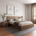 thumbnail image 2 of Nexera James 4-Piece Queen Bedroom Set, Brown Oak, 2 of 9