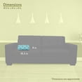 thumbnail image 4 of Majestic Home Goods Bolster Pillow Trellis Teal, 4 of 5