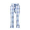 thumbnail image 3 of Pantalon de Pyjama à Carreaux pour Femmes, Vêtement de Nuit, Cordon de Serrage, Coton, Bas Amples, 3 of 5