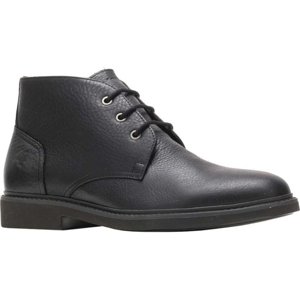 Hush Puppies Men's Hush Puppies Detroit Chukka Boot Black Leather 9 W
