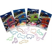 Googly Bands: Music, Dino, Vehicles and Zoo Assortments (48 pieces)