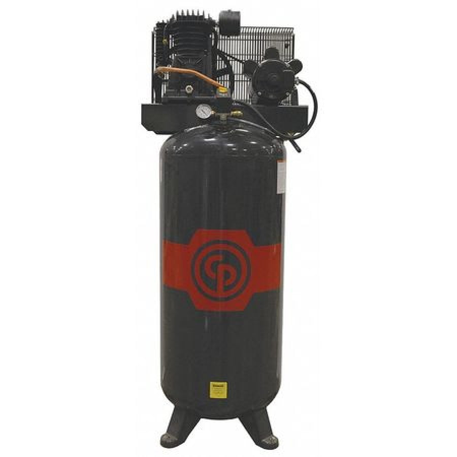 CHICAGO PNEUMATIC RCP561VNS Electric Air Compressor, 2 Stage,15 cfm