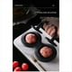 thumbnail image 2 of Prensa para Hamburguesas, Kit Antiadherente para Prensar Hamburguesas, Máquina para Hacer Hamburguesas, Carne, Carne, Verduras, Molde para Hamburguesas para Cocina, Negro, 2 of 5