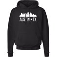 thumbnail image 2 of Inktastic Austin Texas Skyline Silhouette Tx City Adult Hoodie Sweatshirt, 2 of 4