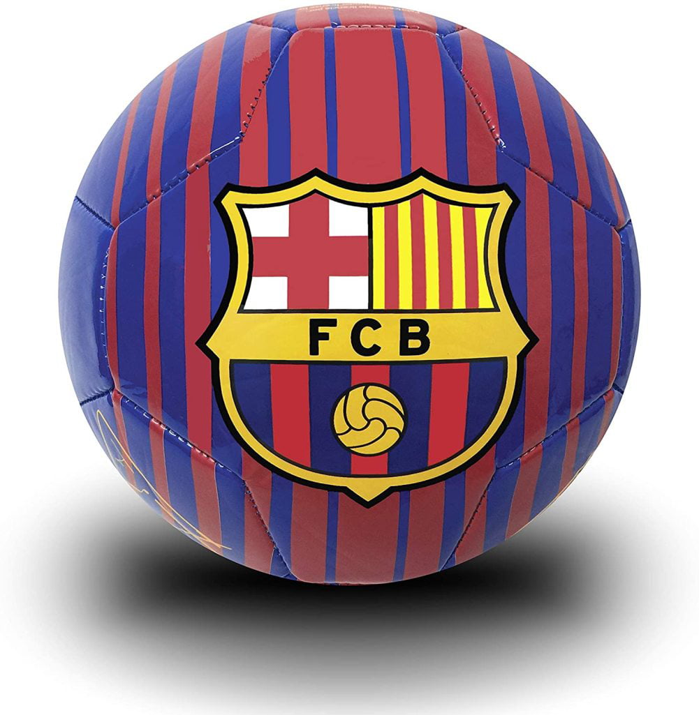 Licensed Barcelona Soccer Ball #2 Sky Color Barcelona Ball Size 2 