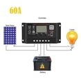 thumbnail image 1 of EGNMCR 60A Solar Panel Controller Battery Charge Regulator 12V/24V Auto With USB el regulator, 1 of 6