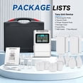 thumbnail image 6 of FRESHDEW TENS Unit, Pulse Muscle Stimulator, EMS Dual Channel with 12 Reusable Pads, DIY Mode, 40 Intensities, Rechargeable Portable Muscle Massager for Back Neck Leg Relief, 6 of 10