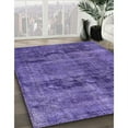 thumbnail image 3 of Ahgly Company Machine Washable Indoor Rectangle Industrial Modern Purple Amethyst Purple Area Rugs, 8' x 12', 3 of 7