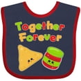 thumbnail image 3 of Inktastic Together Forever Chips and Salsa Boys or Girls Baby Bib, 3 of 4