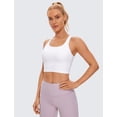 thumbnail image 2 of Musculosa Crop Top CRZ YOGA Butterluxe con Espalda Nadadora Blanca XS, 2 of 4