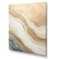 thumbnail image 2 of Designart "Blue Bamboo With Gold Fusion" Abstract Shapes Canvas Wall Art, 2 of 7