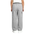 thumbnail image 5 of Boys Cargo Sweatpants Teen Casual Relaxed Fit Joggers with Multi-Pockets Elastic Waist Drawstring Lightweight Tactical Pants for Hiking School, 5 of 7
