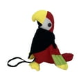 thumbnail image 1 of Milaget Stuffed Parrot on Shoulder Stuffed Animal Parrot Toy Pirate Bird Prop Halloween Parrot Toy Scarf, 1 of 9