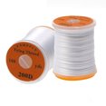 thumbnail image 1 of 200D Non-Fluorescent White Fly Tying Thread: Durable, Lightweight Fishing Line for Handmade Hook Tying, Fly Fishing & Outdoor Angling Activities – Smooth Performance for Fly Tying Enthusiasts, 1 of 6