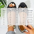 thumbnail image 4 of Gpaecead Women's Polka Dot Metal Bow Flats Peep Toe Vintage Slip On Cushioned Insole Non Slip Shoes For Commute And Casual, B-Black, 4 of 8