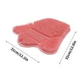 thumbnail image 3 of Shower Foot Back Scrubber Massage Pad, 2025 New Shower Foot Scrubber Mat Foot Back Cleaning Pad, Upgrade Shower Foot Scrubber Mat with Non- Suction Cups Back Exfoliating Bath Wash Pad, 3 of 4