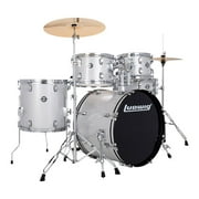 Ludwig Accent 5-Piece Fuse Drum Set - 20" Bass (Silver Sparkle)